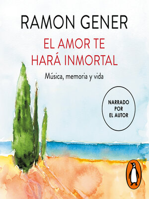 cover image of El amor te hará inmortal